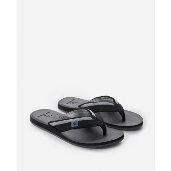 RIP CURL REACTOR OPEN TOE SHOES BLACK