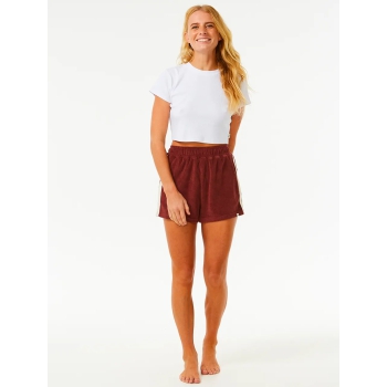 RIP CURL REVIVAL TERRY SHORT PLUM