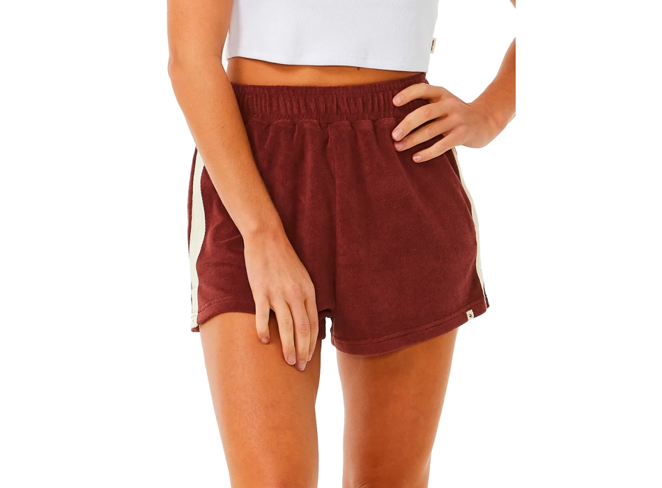 RIP CURL REVIVAL TERRY SHORT PLUM