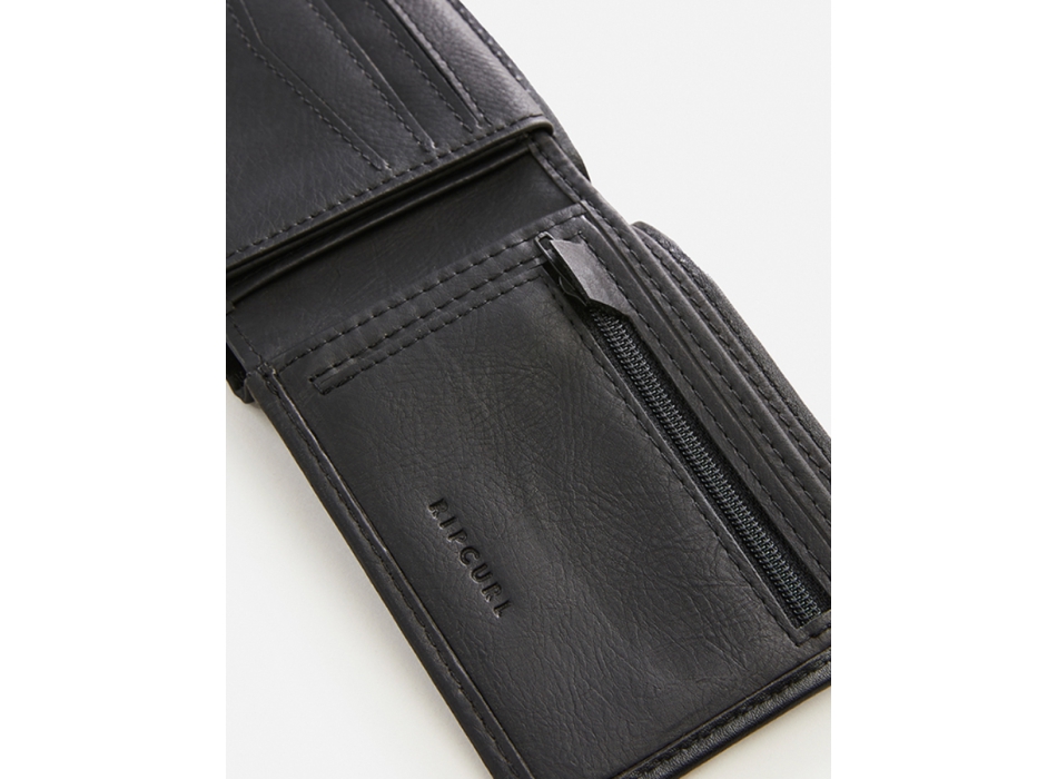 RIP CURL RIDGE PU ALL DAY WALLET BLACK GREY