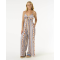 RIP CURL SAN CARLOS TIE FRONT JUMPSUIT WOMAN MULTICOLOR