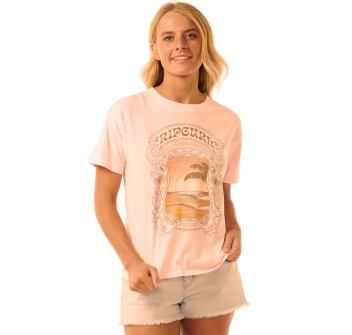RIP CURL SEA SHELLS RELAXED PINK