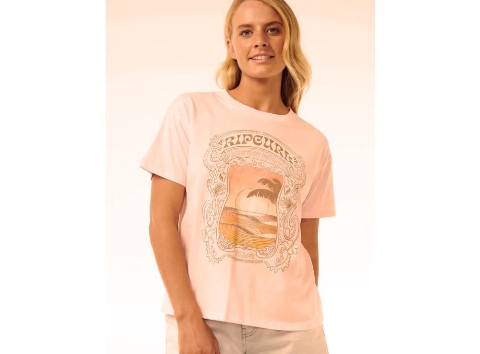 RIP CURL SEA SHELLS RELAXED PINK