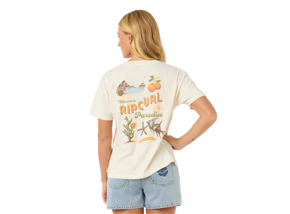RIP CURL SEA SHELLS RELAXED WASHED BLACK