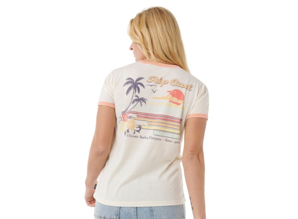RIP CURL SEA SHELLS RELAXED WASHED BLACK