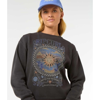 RIP CURL SEA SHELLS RELAXED WASHED BLACK