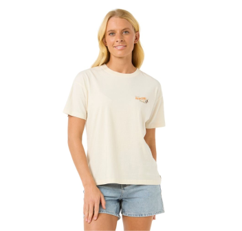 RIP CURL SEA SHELLS RELAXED WASHED BLACK