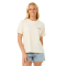 RIP CURL RELAXED T-SHIRT WOMAN CALA VADELLA BONE