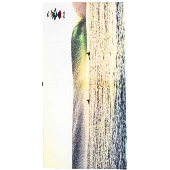 RIP CURL SEARCH LINE UP TOWEL ORANGE