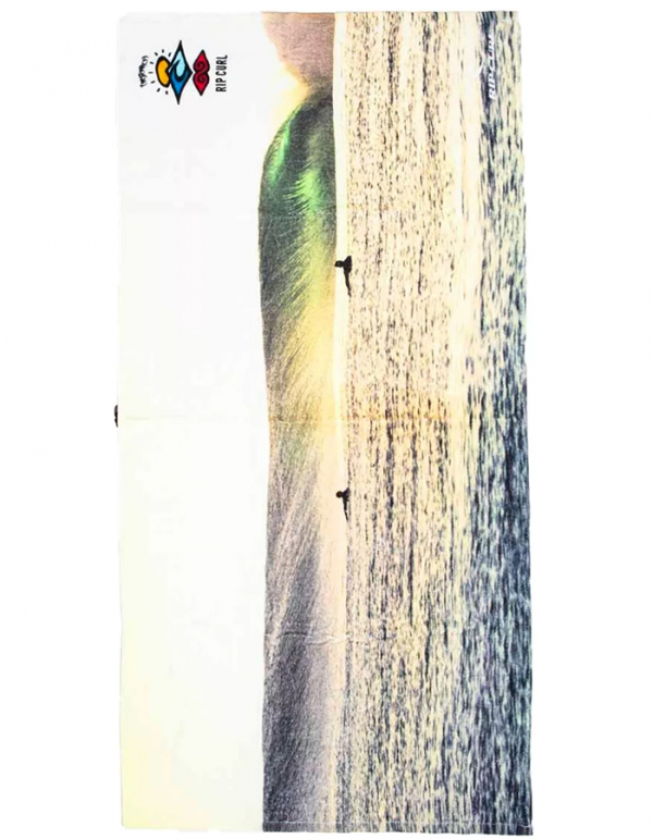 RIP CURL SEARCH LINE UP TOWEL ORANGE