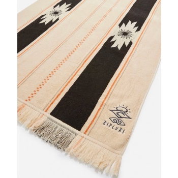 RIP CURL SEARCHER TOWEL WASHED BLACK