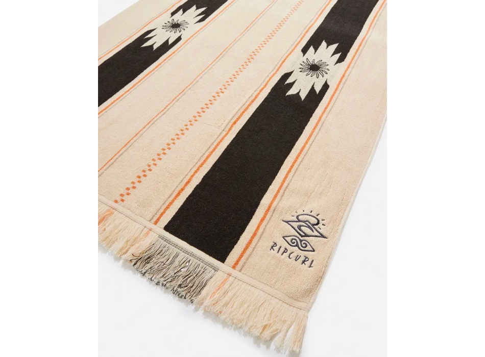 RIP CURL SEARCHER TOWEL WASHED BLACK