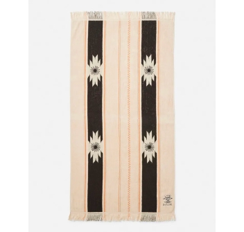 RIP CURL SEARCHER TOWEL WASHED BLACK
