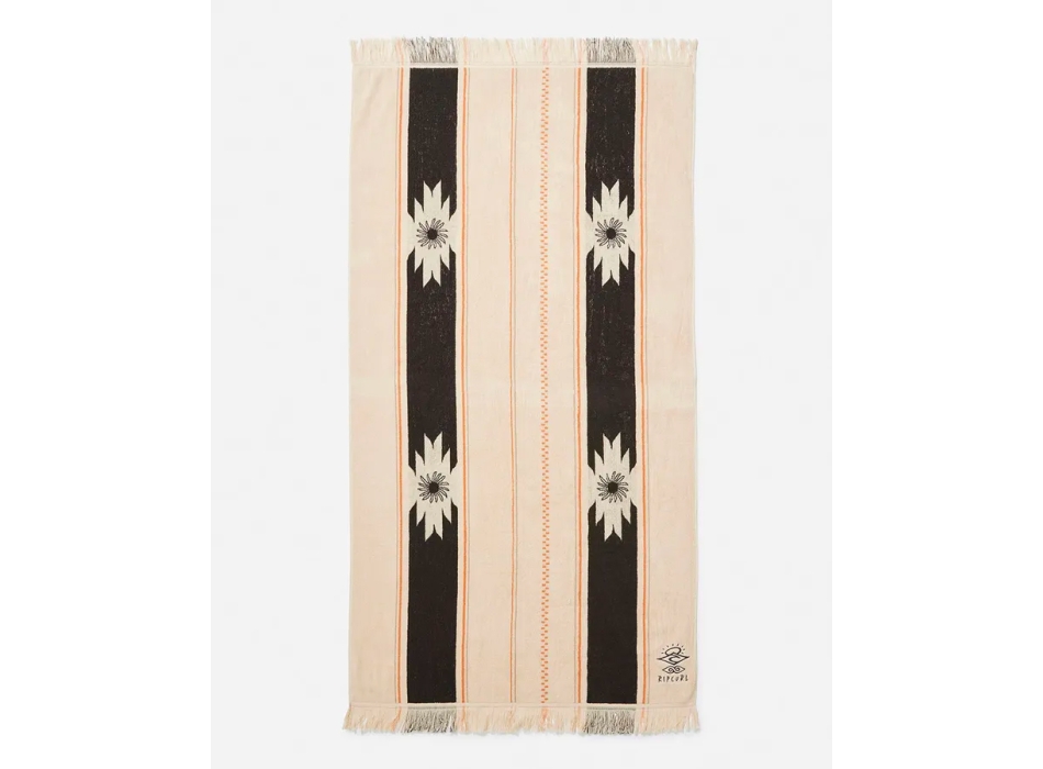 RIP CURL SEARCHER TOWEL WASHED BLACK