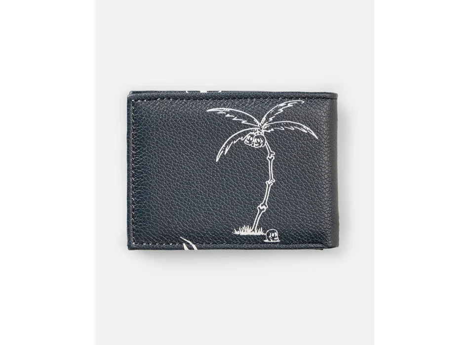 RIP CURL SESSION PU SLIM WALLET BALCK WHITE