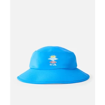 RIP CURL SHRED BEACH HAT BUCKET BLUE
