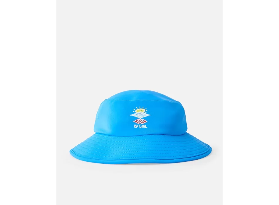 RIP CURL SHRED BEACH HAT BUCKET BLUE