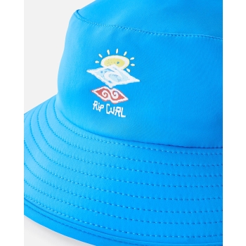 RIP CURL SHRED BEACH HAT BUCKET BLUE