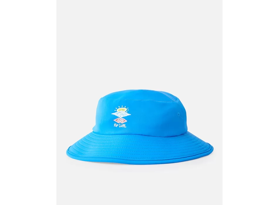 RIP CURL SHRED BEACH HAT BUCKET BLUE