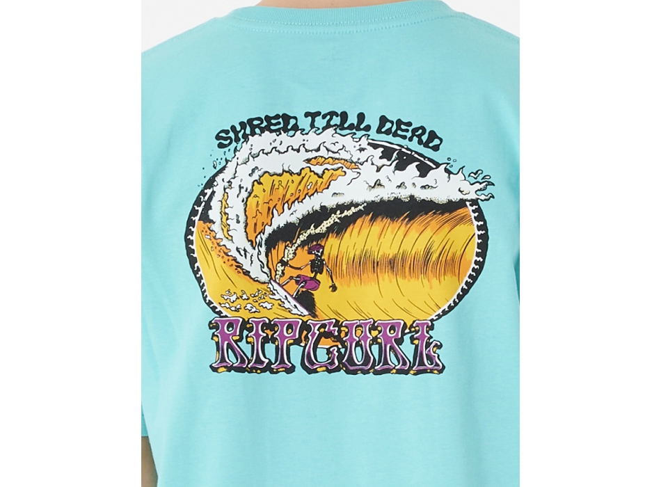 RIP CURL SLASHER TEE BOY AQUA