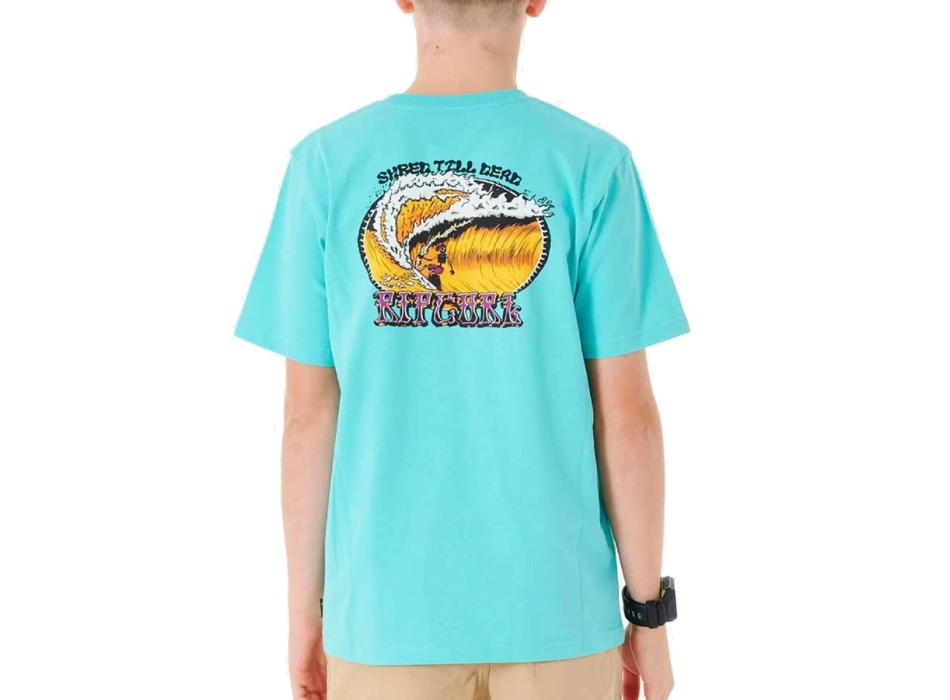 RIP CURL SLASHER TEE BOY AQUA