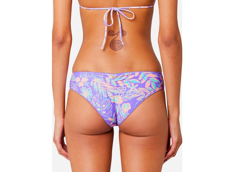 RIP CURL PALM PARTY CHEEKY BIKINI BOTTOM PURPLE