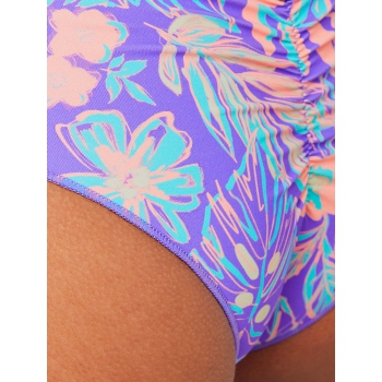 RIP CURL PALM PARTY CHEEKY BIKINI BOTTOM PURPLE