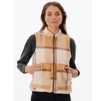 RIP CURL BREEZE VEST CAMEL