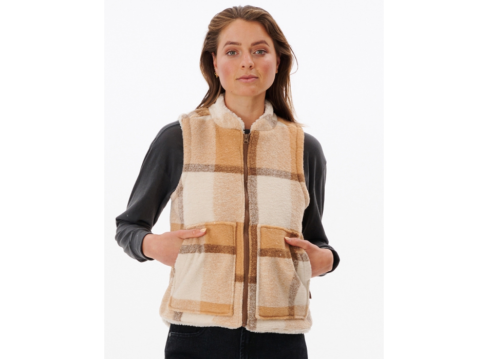 RIP CURL BREEZE VEST CAMEL
