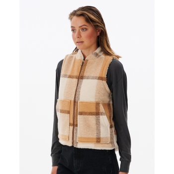 RIP CURL BREEZE VEST CAMEL
