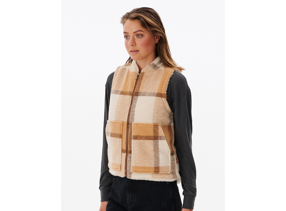RIP CURL BREEZE VEST CAMEL