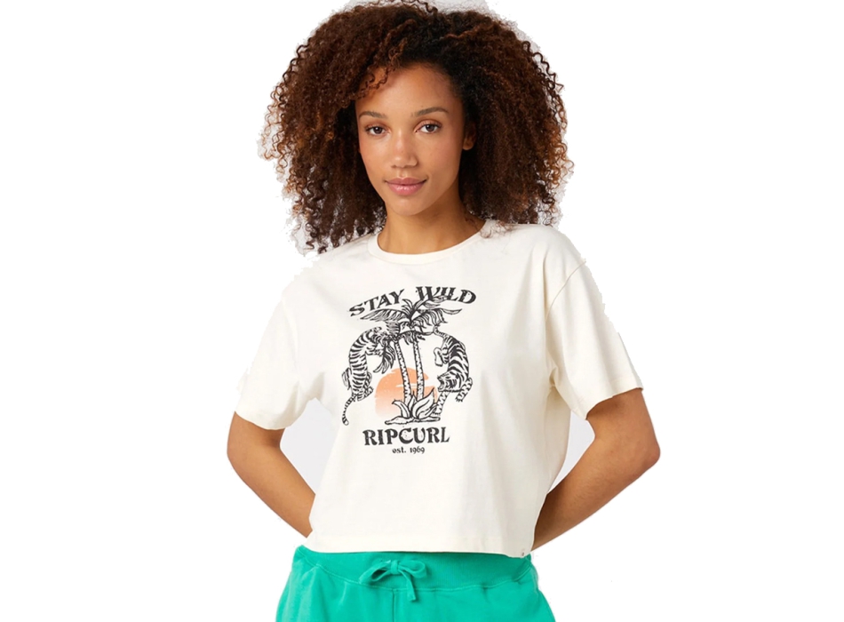 RIP CURL STAY WILD TEE BONE