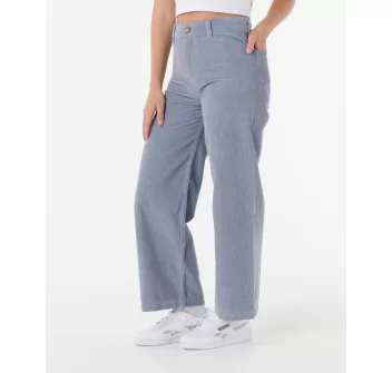 RIP CURL STEVIE CORD PANT BLUE GREY