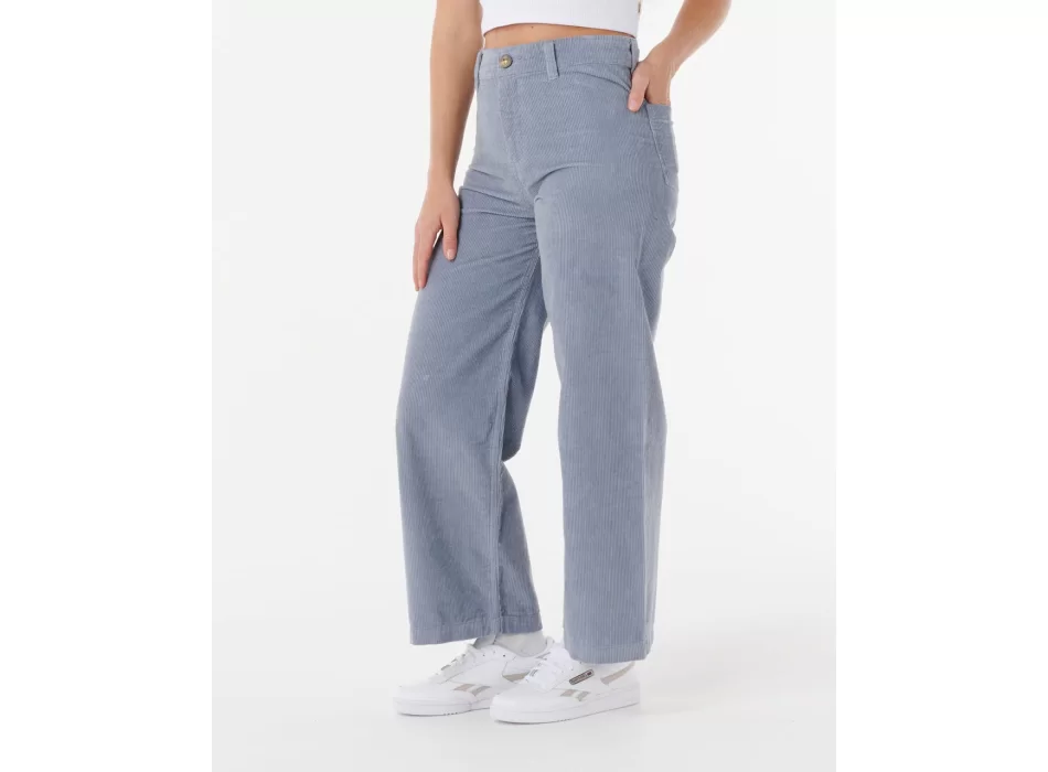 RIP CURL STEVIE CORD PANT BLUE GREY