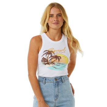 RIP CURL SUNSET RIBBED TANK 