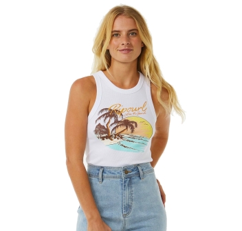 RIP CURL SUNSET RIBBED TANK 