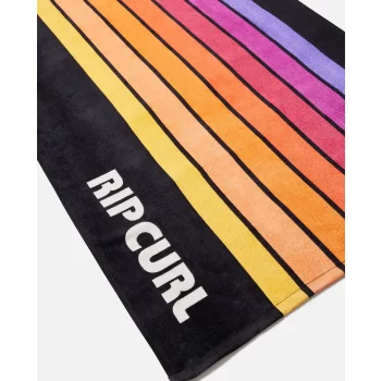 RIP CURL SUNSTASH BEACH TOWEL BLACK