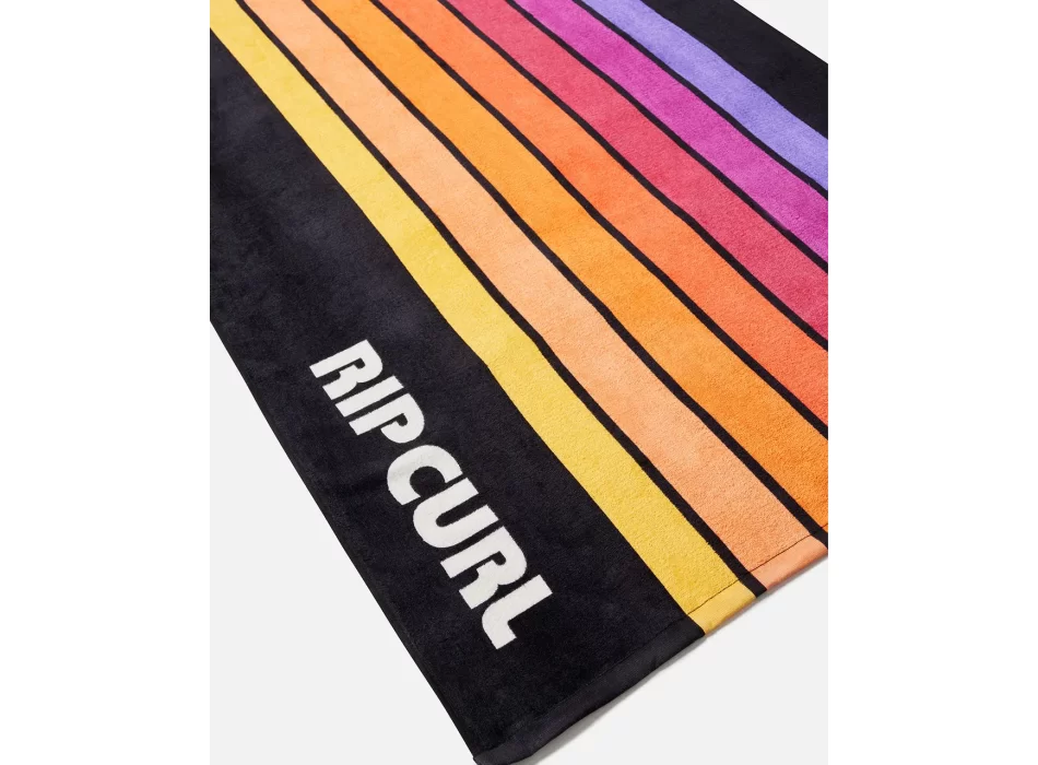 RIP CURL SUNSTASH BEACH TOWEL BLACK