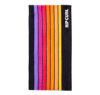 RIP CURL SUNSTASH BEACH TOWEL BLACK