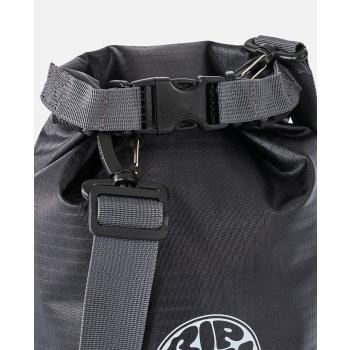 RIP CURL SURF SERIES BARREL BAG 5L BLACK/GREY