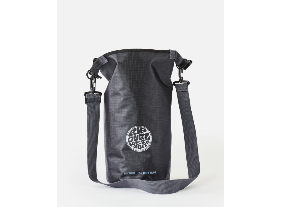 RIP CURL SURF SERIES BARREL BAG 5L BLACK/GREY