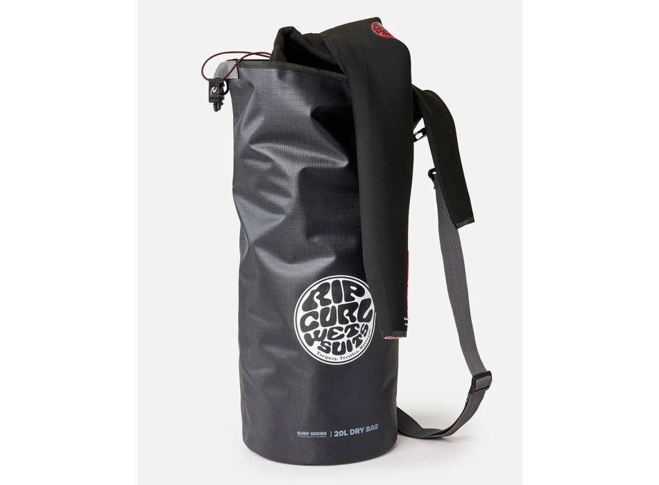 Rip Curl Surf Series Barrel Bag 20L Black Grey Surf Shop online