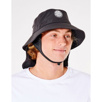 RIP CURL SURF SERIES BUCKET HAT BLACK