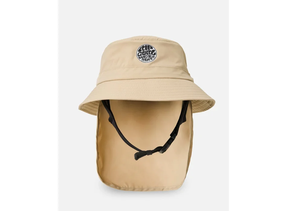 RIP CURL SURF SERIES BUCKET HAT LIGHT KHAKI