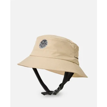 RIP CURL SURF SERIES BUCKET HAT LIGHT KHAKI