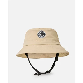 RIP CURL SURF SERIES BUCKET HAT LIGHT KHAKI