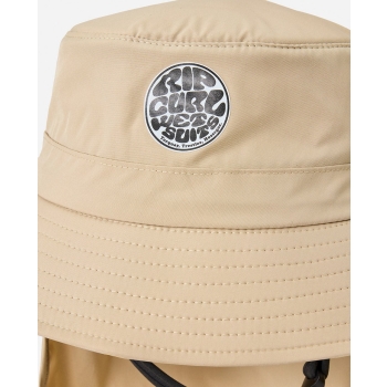 RIP CURL SURF SERIES BUCKET HAT LIGHT KHAKI