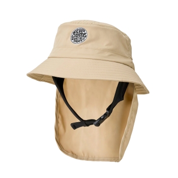RIP CURL SURF SERIES BUCKET HAT LIGHT KHAKI