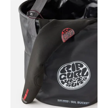 RIP CURL SURF SERIES 50LT BUCKET BLACK GREY