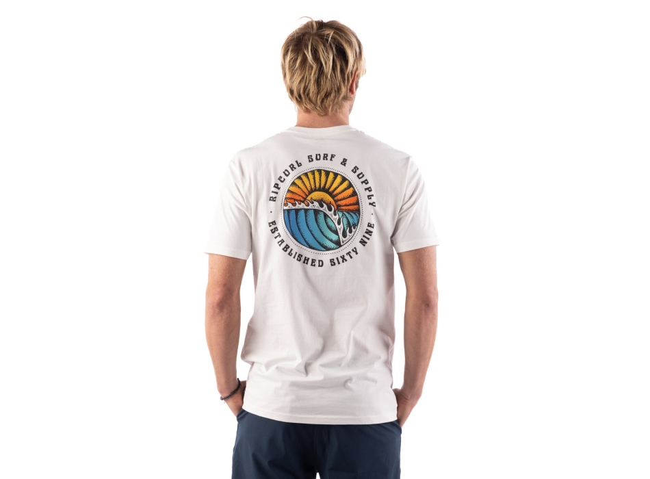 RIP CURL AMAZON AZ BRANDED TEE BLACK